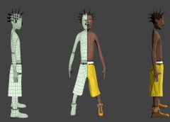 Sabotage – Personagem Low Poly